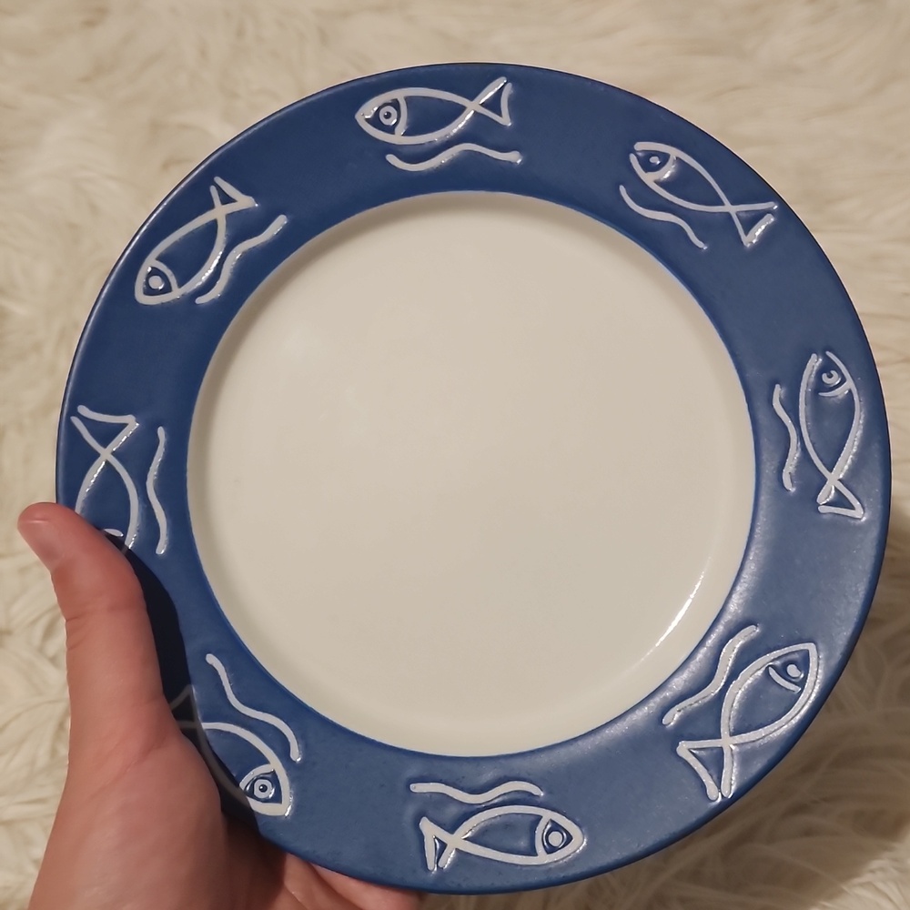 Pottery Barn 'Bongo' Fish Plate